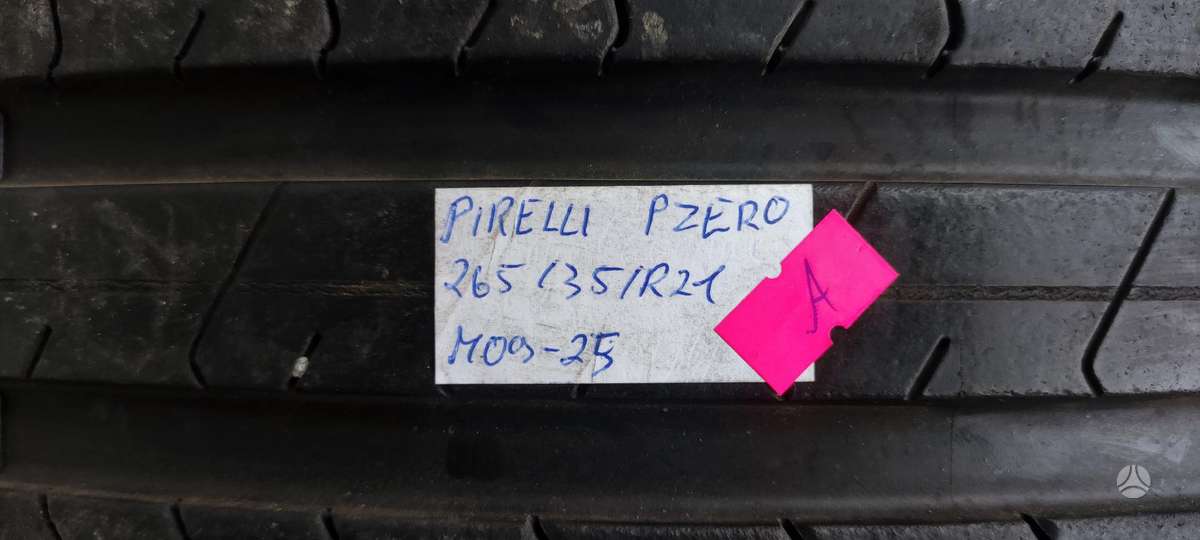 Pirelli P Zero, vasaras 265/65 R21