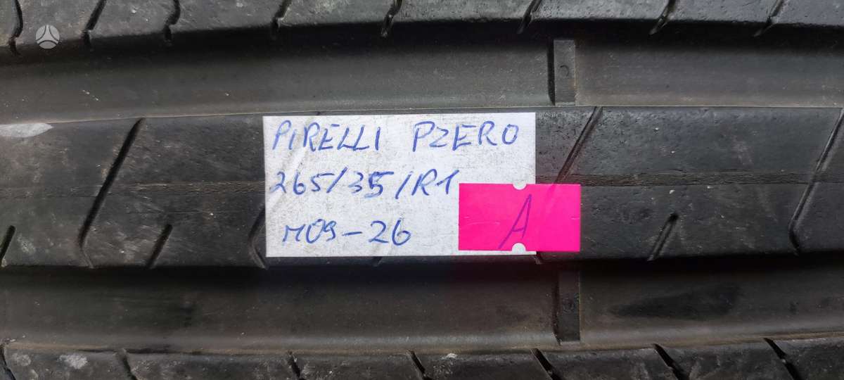 Pirelli P Zero, vasaras 265/65 R21