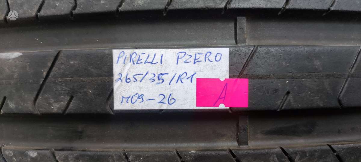 Pirelli P Zero, vasarinės 265/65 R21