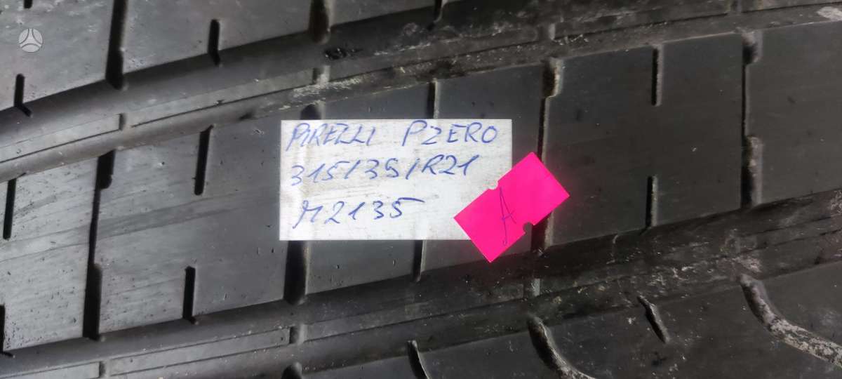 Pirelli P Zero, summer 315/35 R21