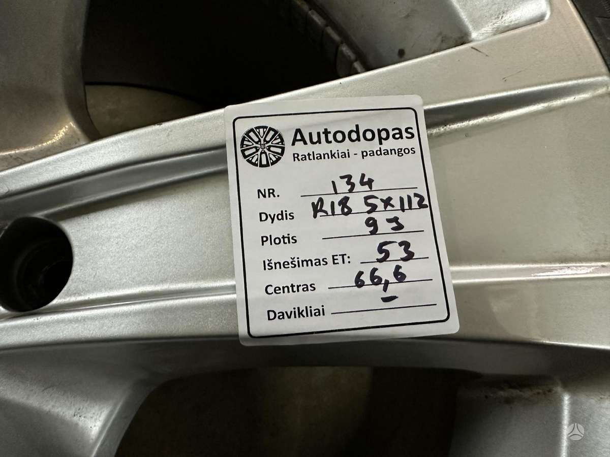 Mercedes-Benz, light alloy, R18