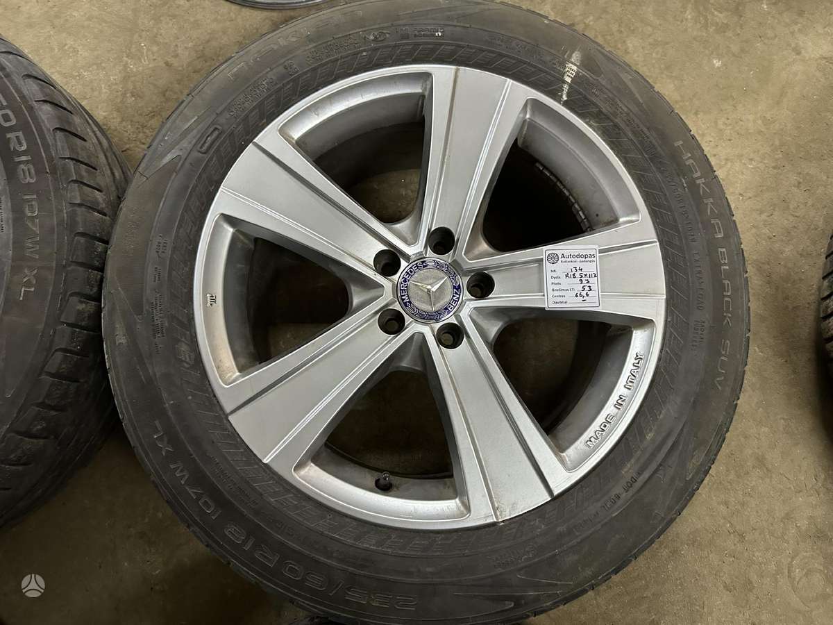 Mercedes-Benz, light alloy, R18