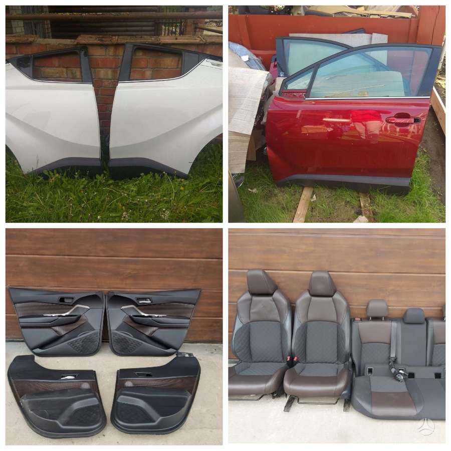 Toyota C-HR įvairios dalys