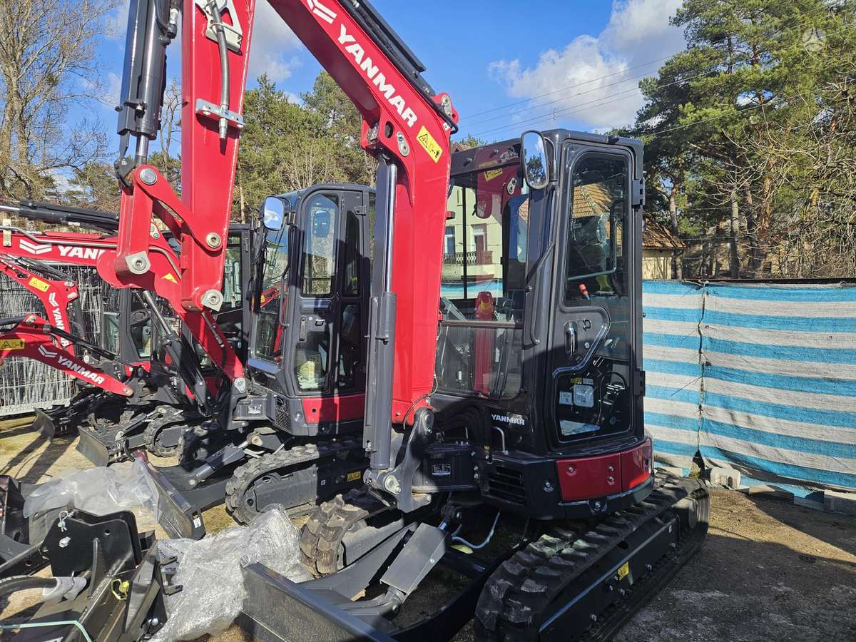 Yanmar VIO 33, экскаваторы