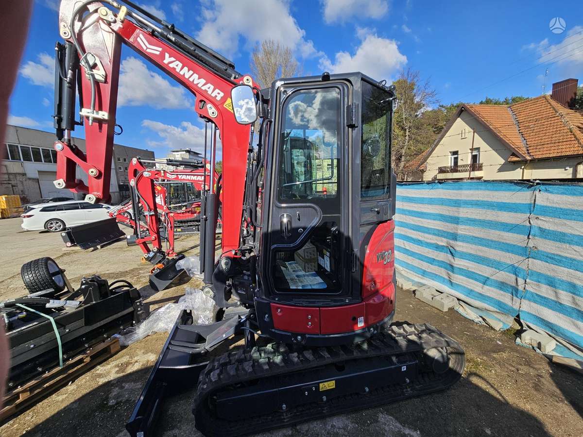 Yanmar VIO 33, экскаваторы
