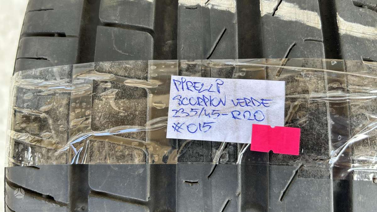 Pirelli Scorpion Verde, летние 235/45 R20