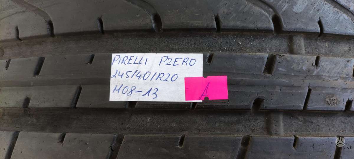 Pirelli P Zero, летние 245/40 R20
