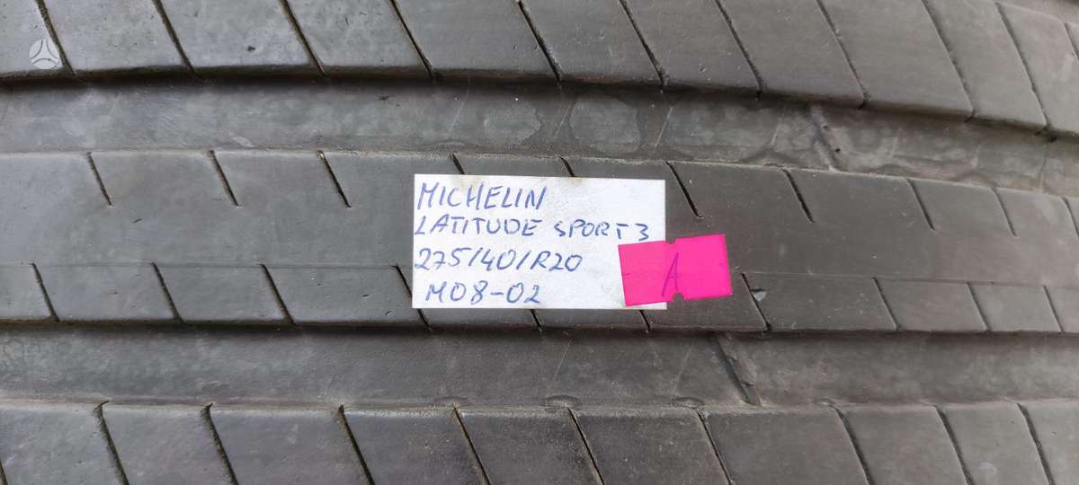 Michelin Latitude Sport 3, vasaras 275/40 R20