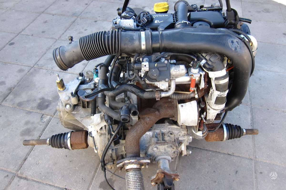Dacia Duster Variklio kodas k9k 858