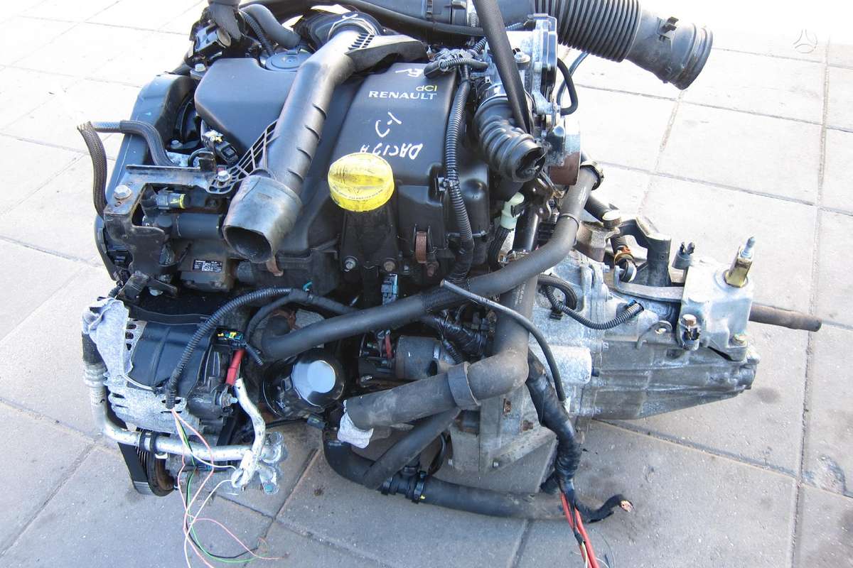 Dacia Duster Variklio kodas k9k 858