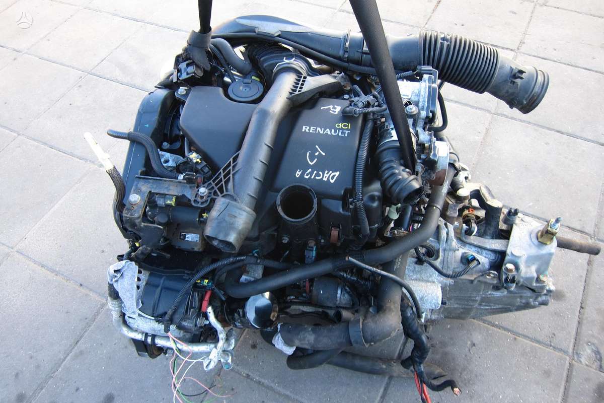 Dacia Duster Variklio kodas k9k 858