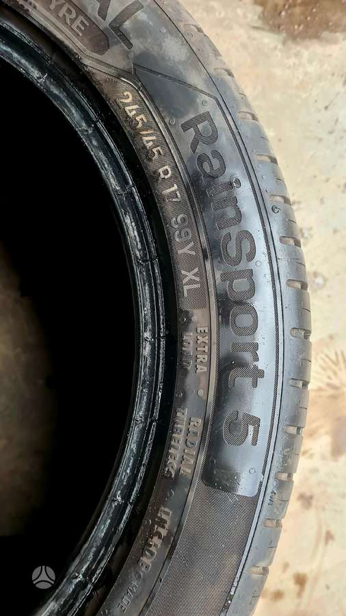 Uniroyal, летние 245/45 R17