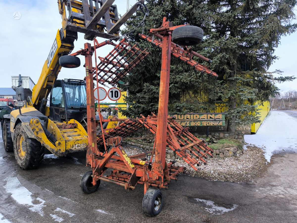 Einböck 750, kultivatoriai,akėčios