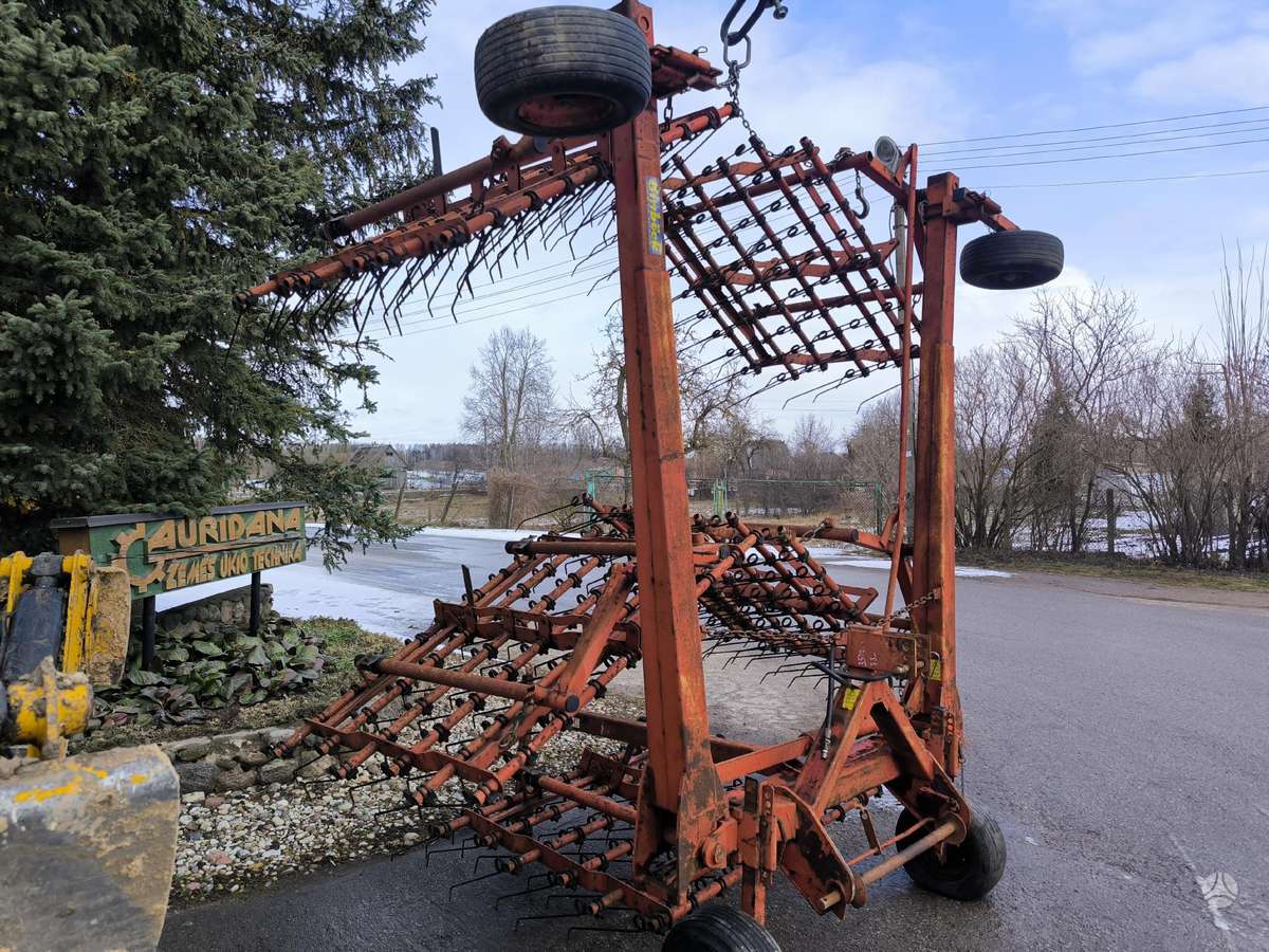 Einböck 750, kultivatoriai,akėčios