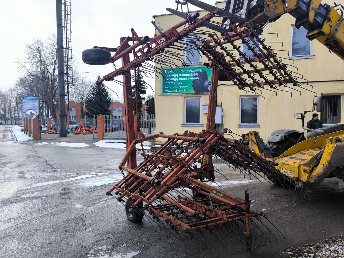 Einböck 750, kultivatoriai,akėčios