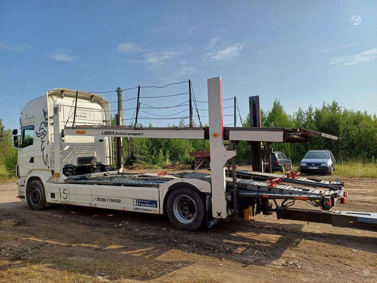 Scania R420 + Rolfo 2004, автовозы