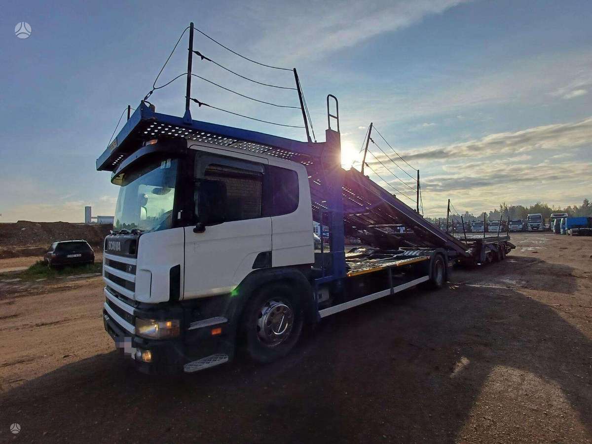 Scania P420 + ROLFO 2002, auto transporters