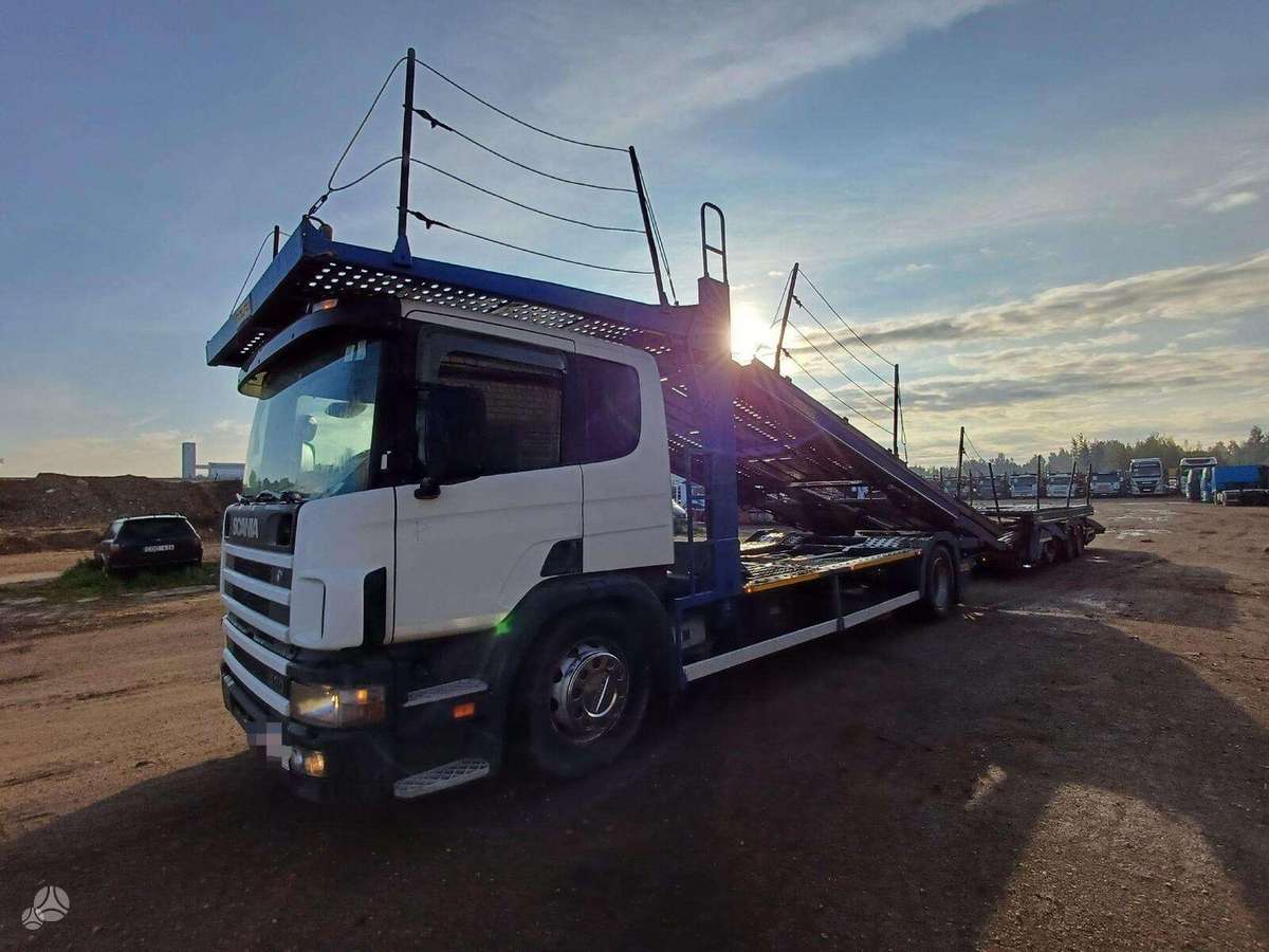Scania P420 + ROLFO 2002, auto vedēji
