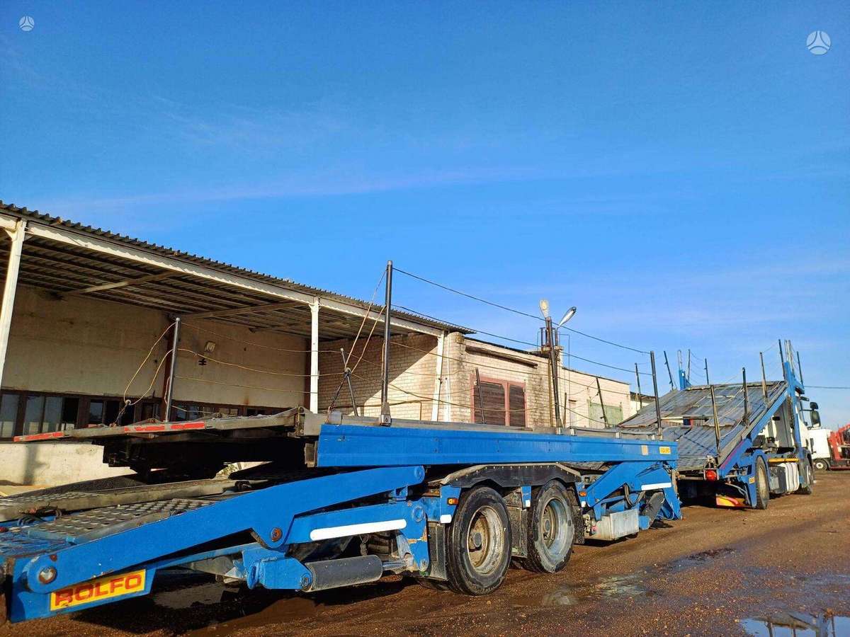 Scania P420 + ROLFO 2002, auto vedēji