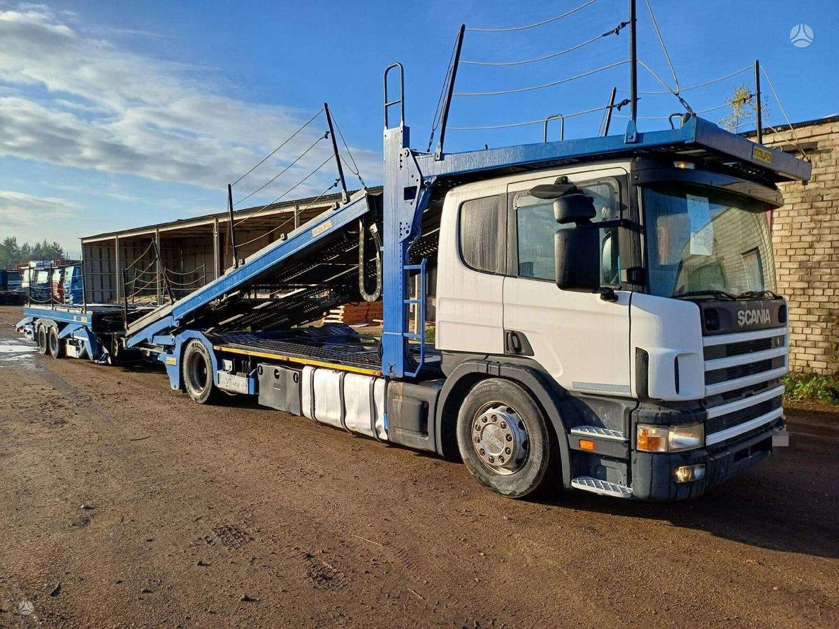 Scania P420 + ROLFO 2002, auto vedēji