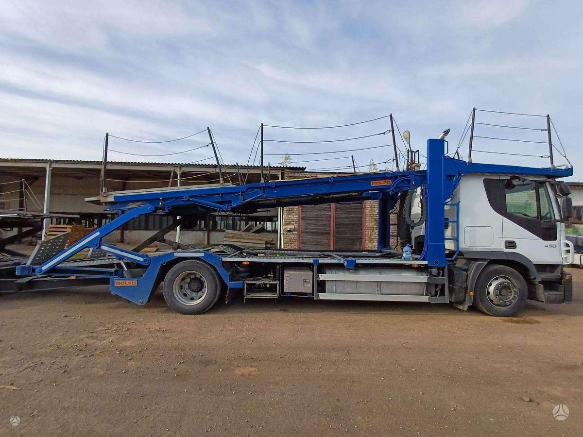 Iveco STRALIS + Rolfo 2000, автовозы
