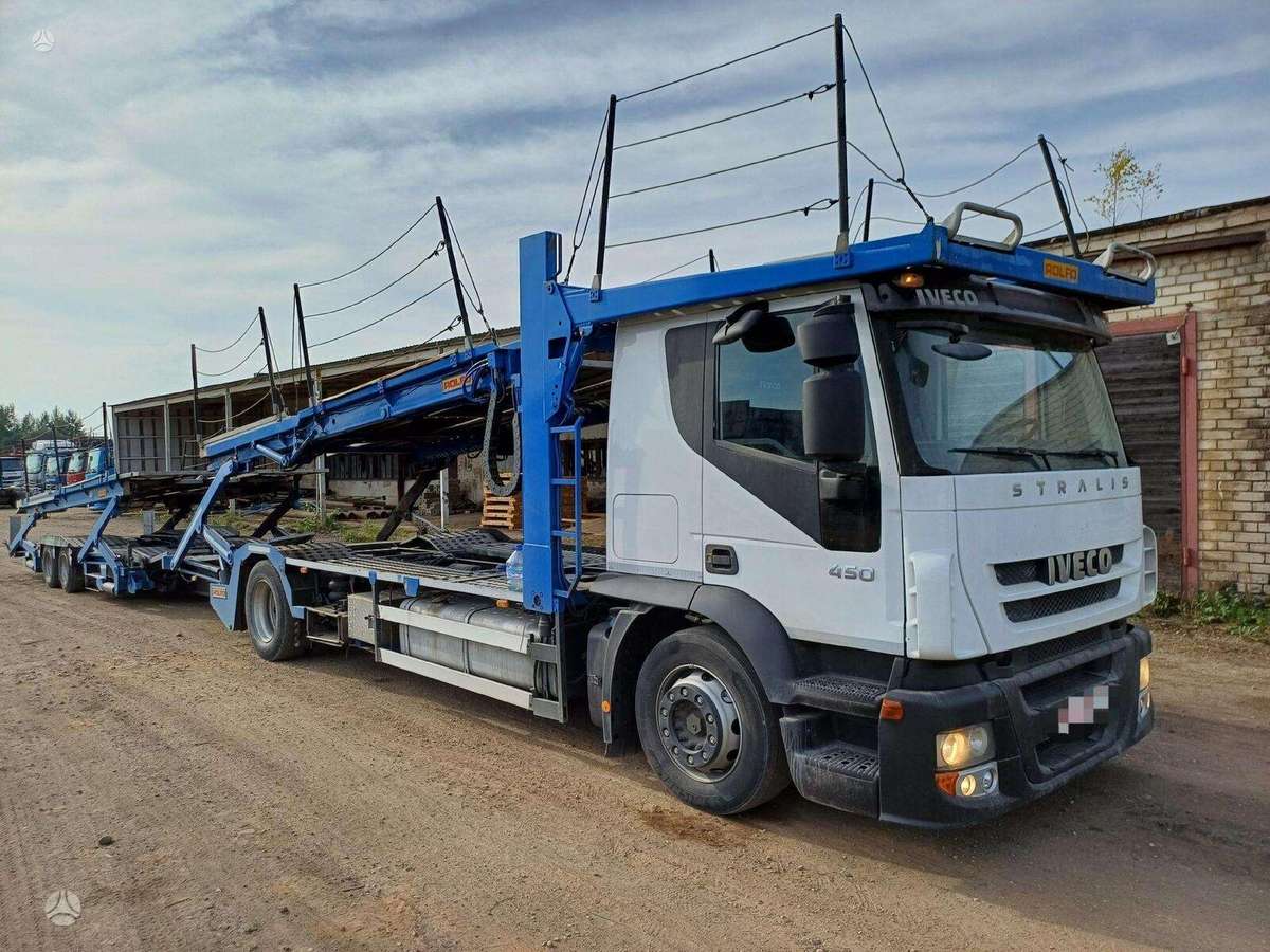 Iveco STRALIS + Rolfo 2000, автовозы