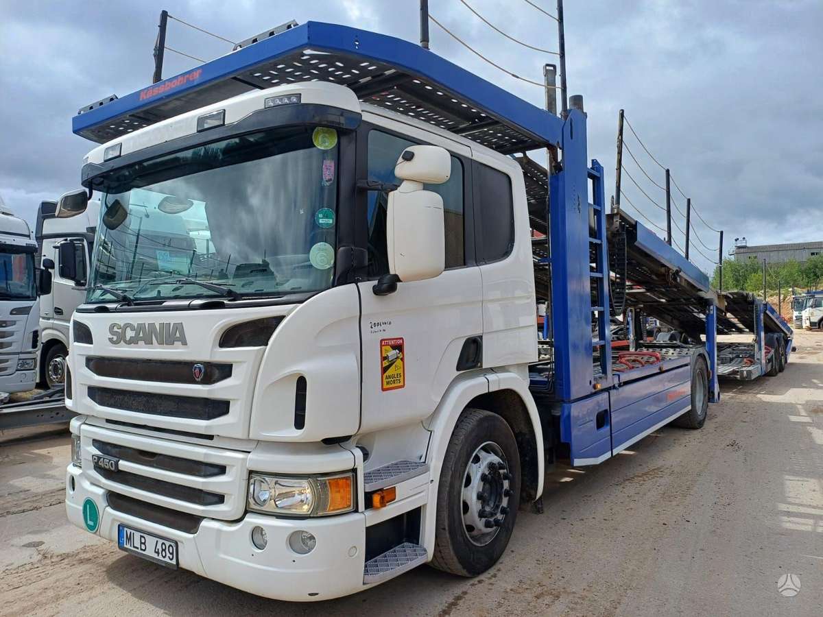 Scania + Kassbohrer 2005, auto transporters