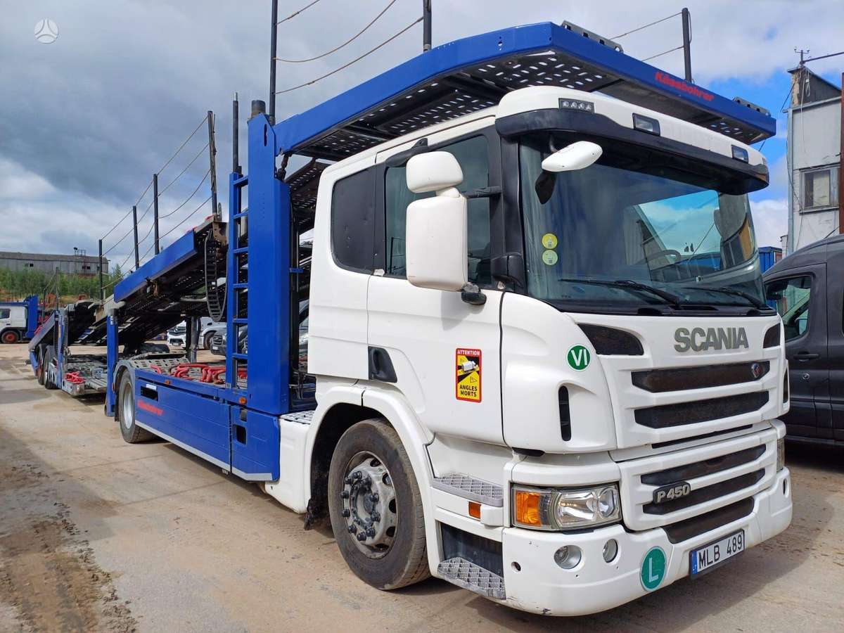 Scania + Kassbohrer 2005, auto transporters