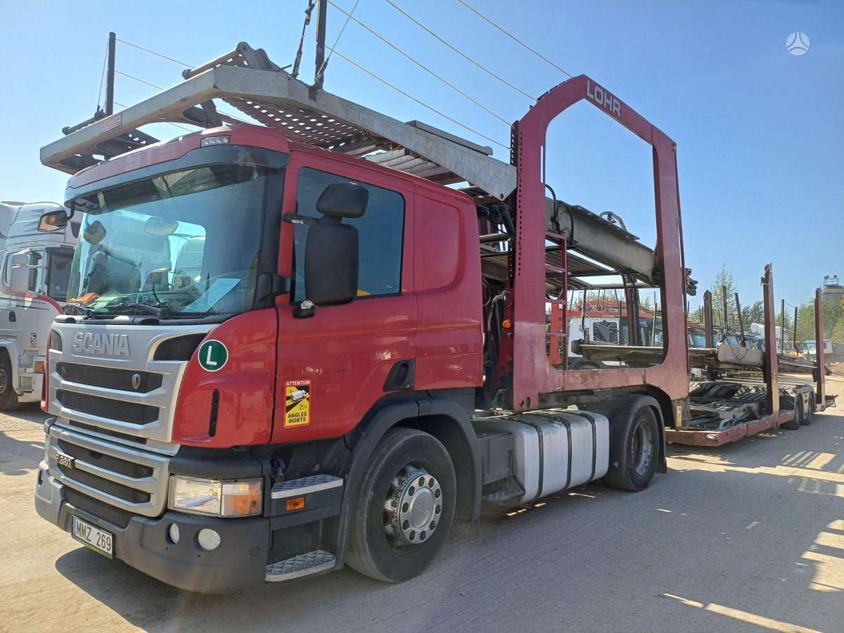 Scania + LOHR 2007, автовозы