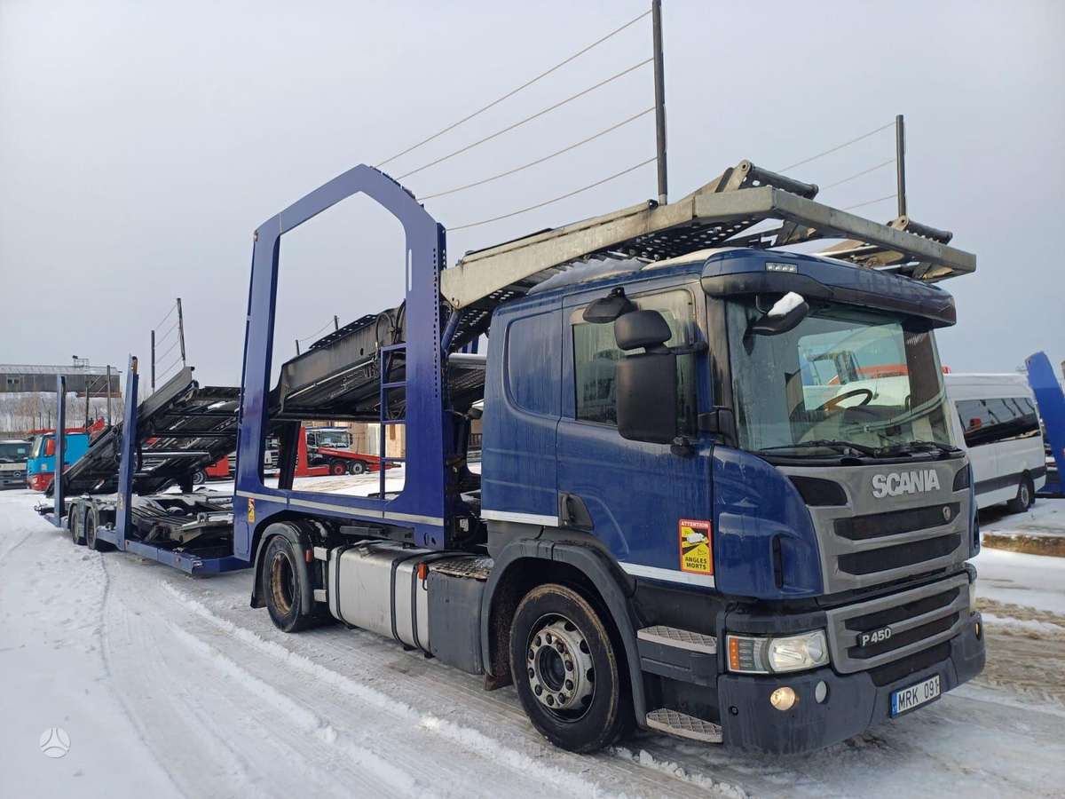 Scania + LOHR 2004, auto vedēji