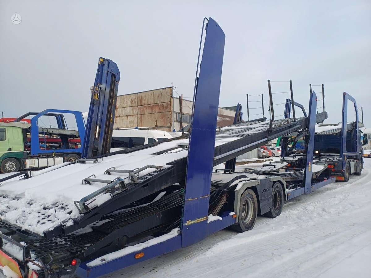 Scania + LOHR 2004, auto vedēji