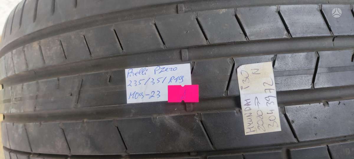 Pirelli P Zero, vasarinės 235/35 R19