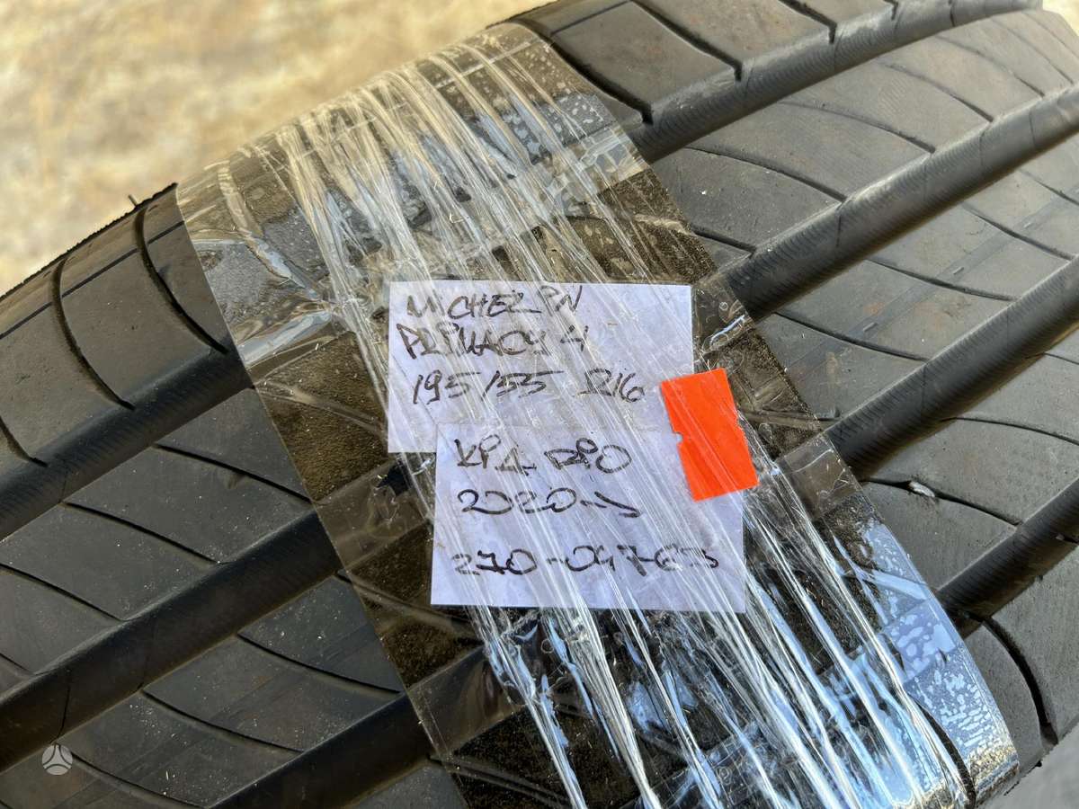 Michelin Primacy 4, летние 195/55 R16