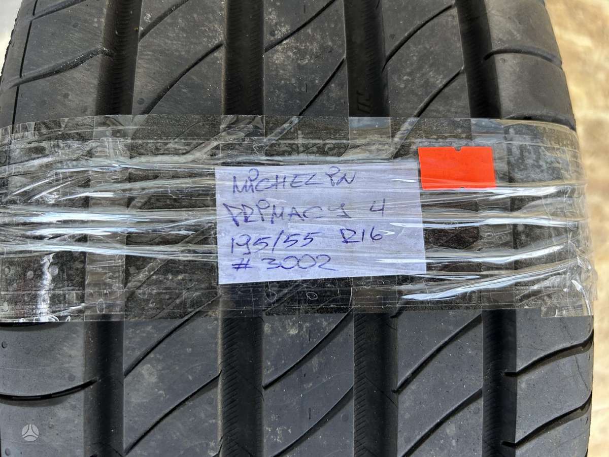 Michelin Primacy 4, summer 195/55 R16