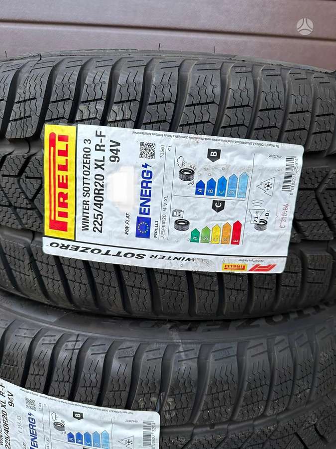 Pirelli Sottozero3, universalios 225/40 R20