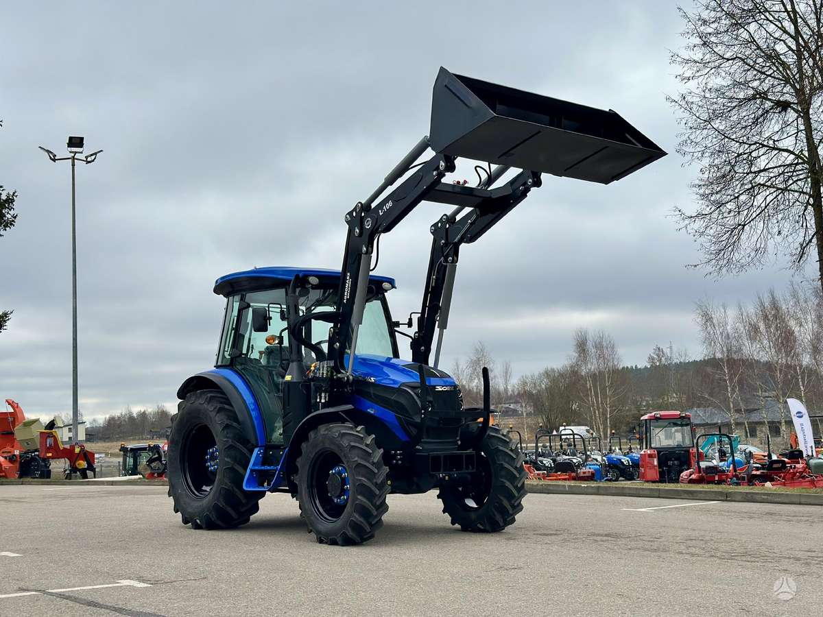 Solis S90 XL su krautuvu, tractors