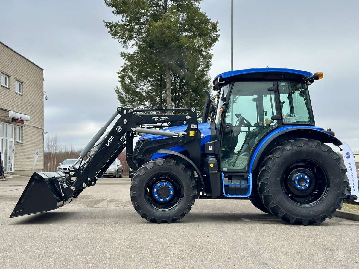 Solis S90 XL su krautuvu, тракторы