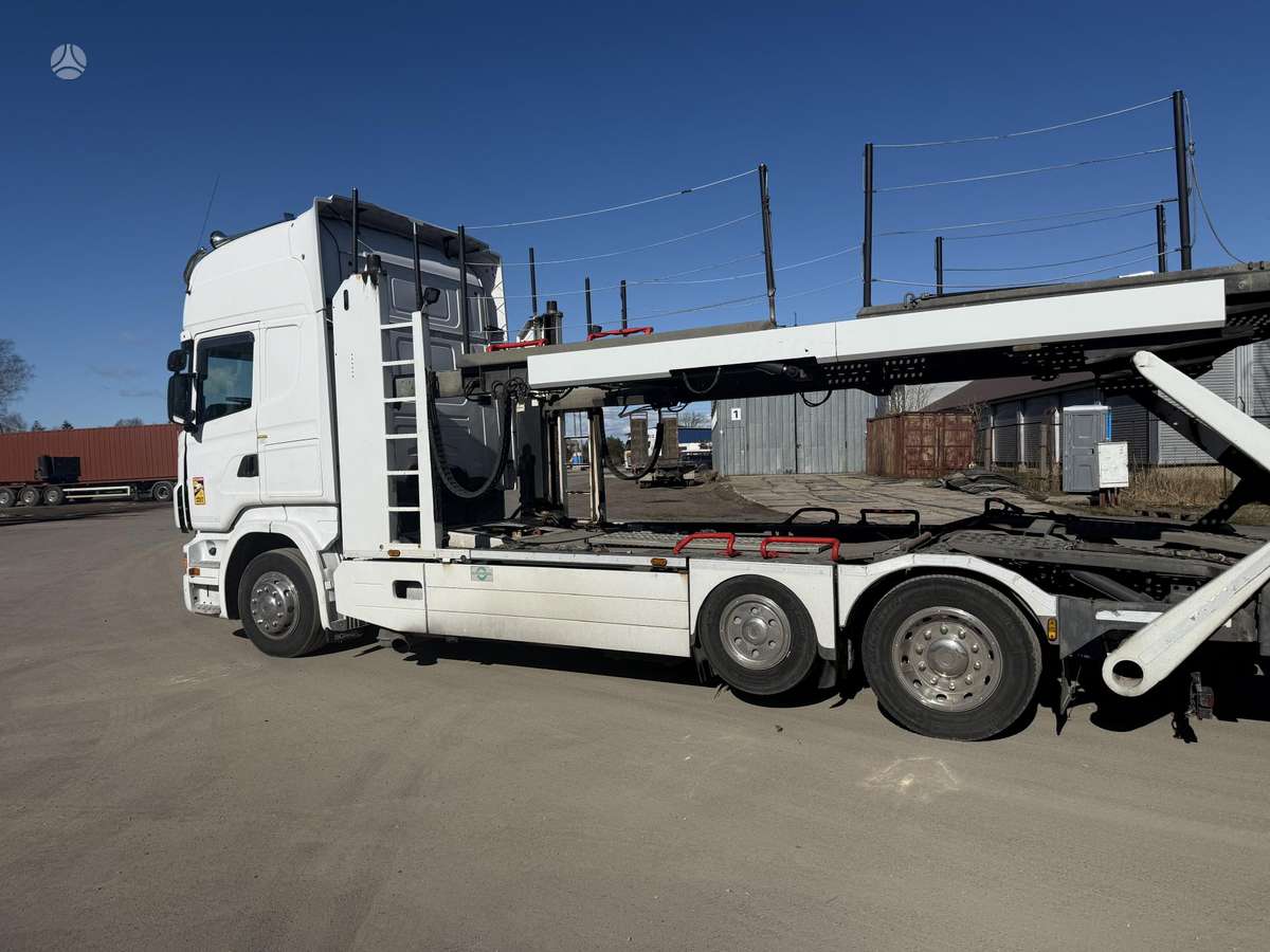 Scania R440, автовозы