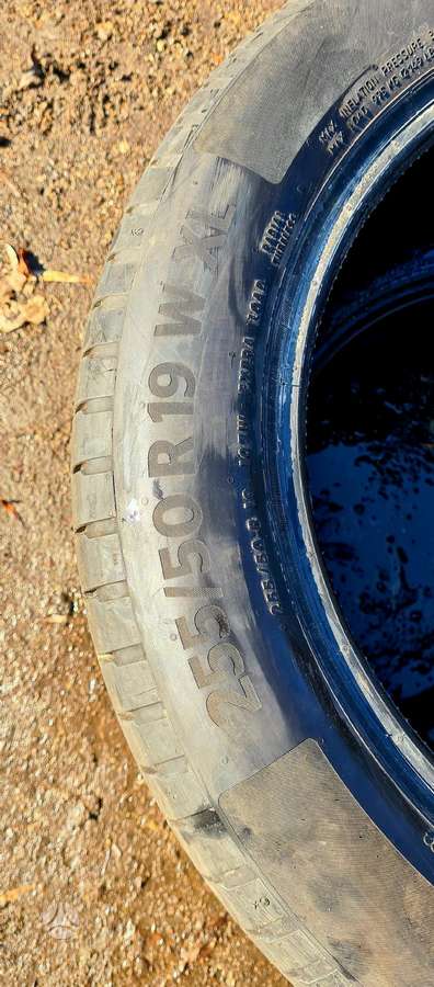 Continental, vasarinės 255/50 R19