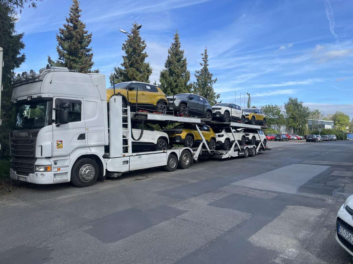 Scania R440, автовозы