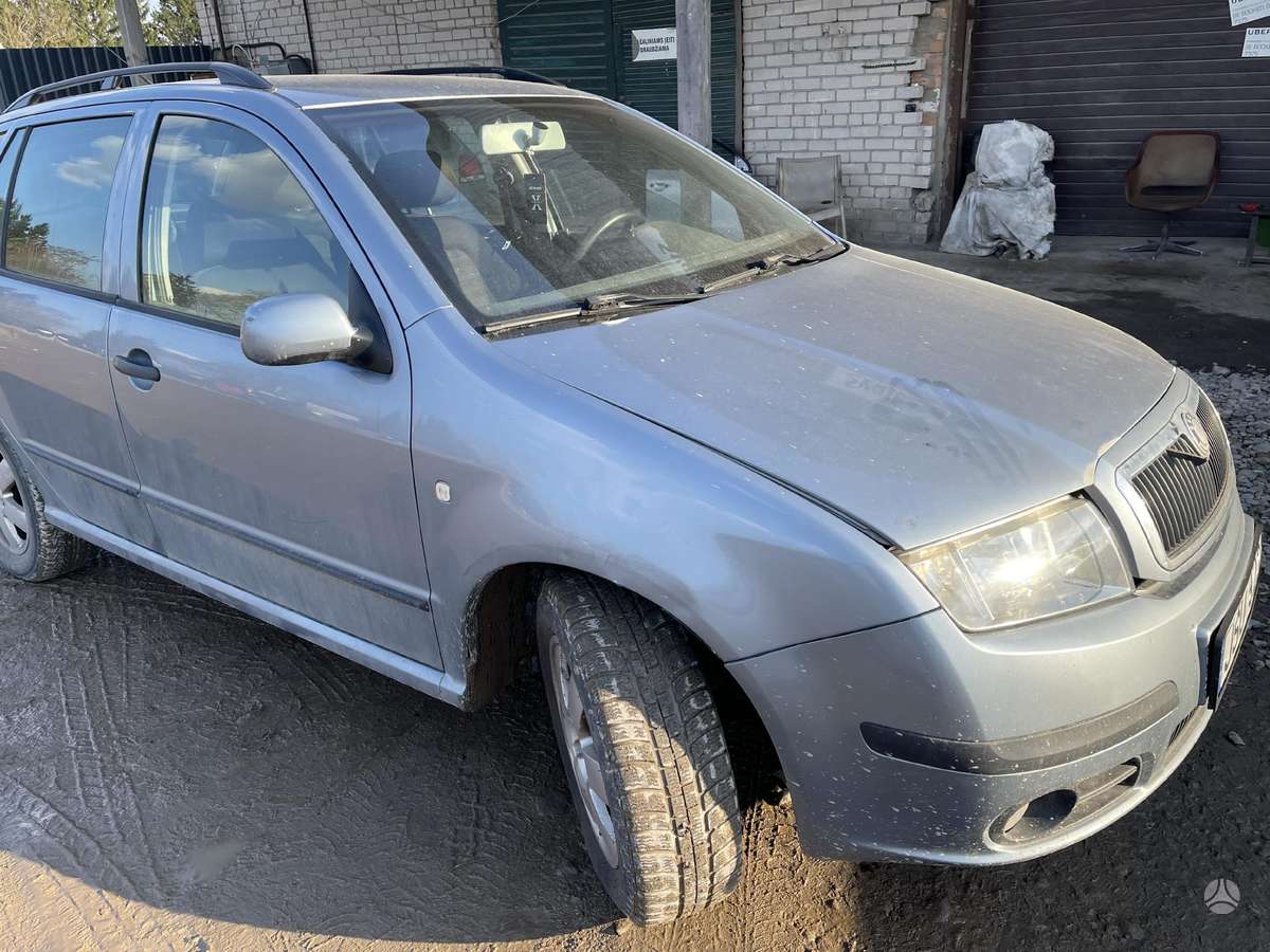 Skoda Fabia dalimis