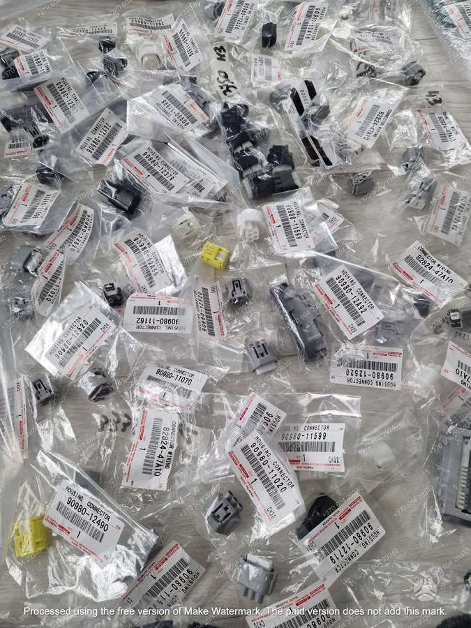 Lexus RX klasė elektros sistemos dalys