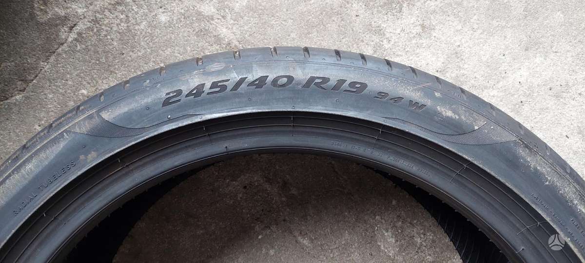 Pirelli, летние 245/40 R19