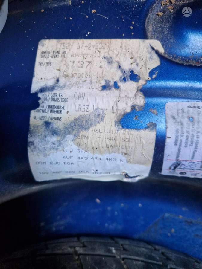Volkswagen Scirocco Variklis cav minsko pl 33a 5 angaras