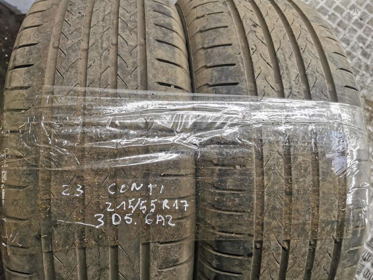 Continental, summer 215/55 R17