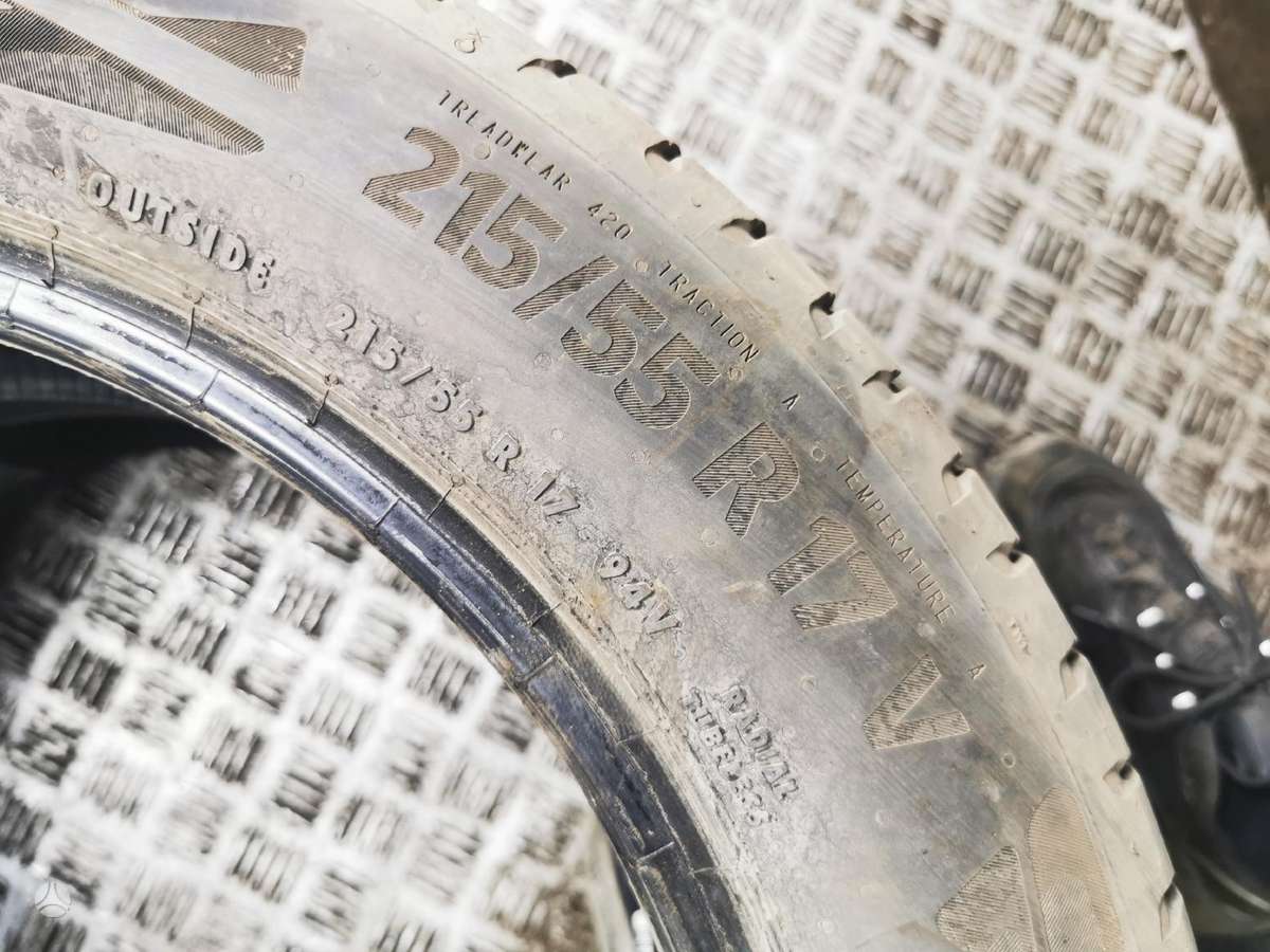 Continental, summer 215/55 R17