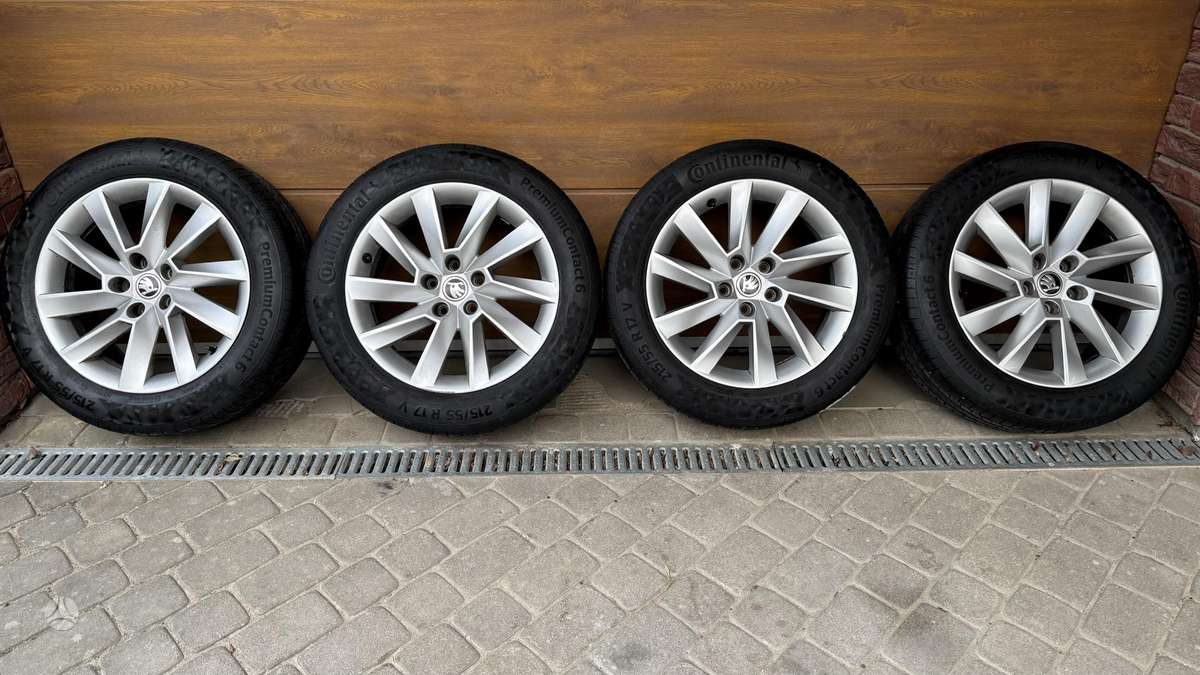 Skoda Super B, легкосплавные , R17