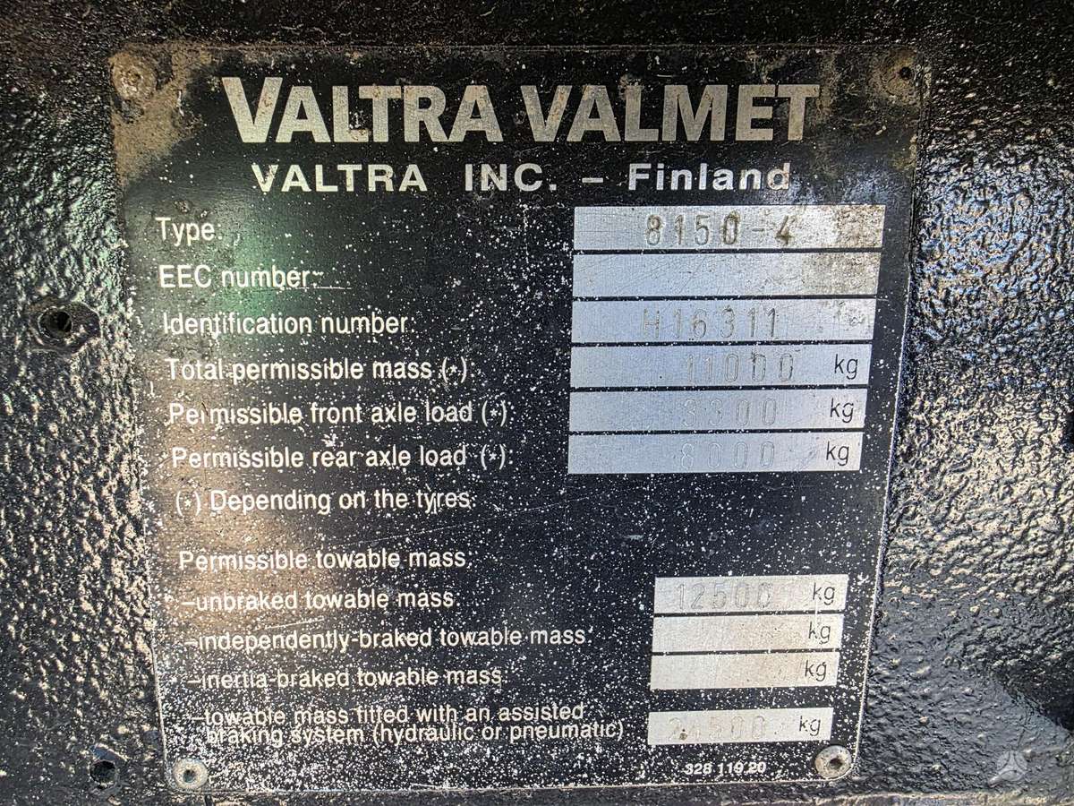 Valtra Valtra 8150, tractors