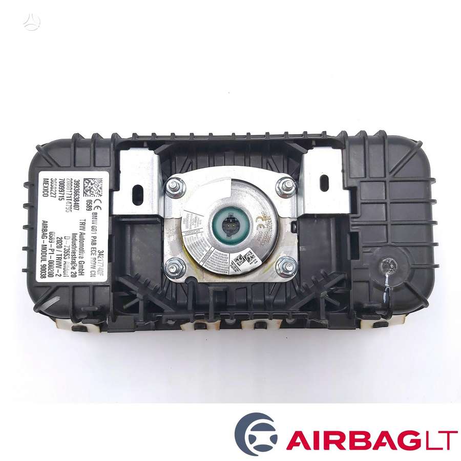 BMW X3, 39936638407, airbags