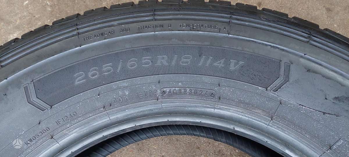 Dunlop, summer 265/65 R18